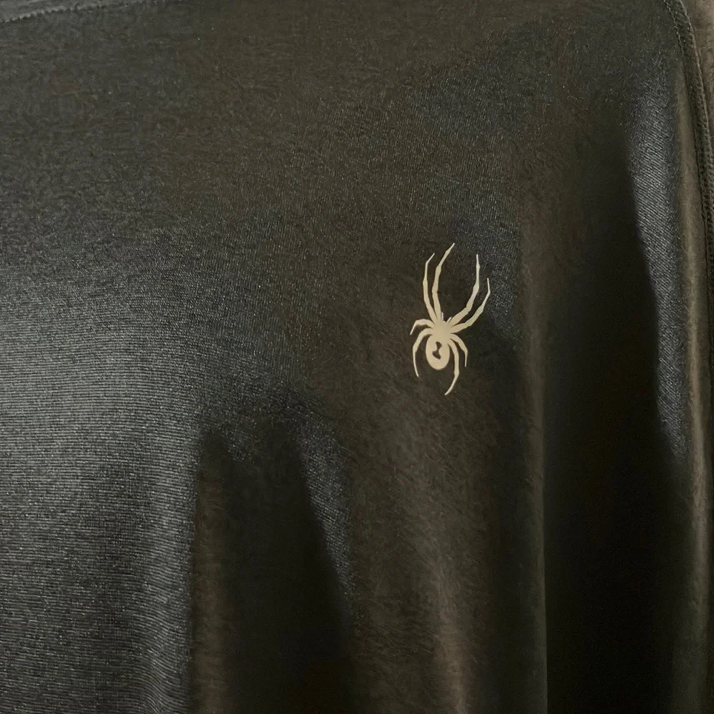 Spyder Black Rash Guard - Picture 3 of 7